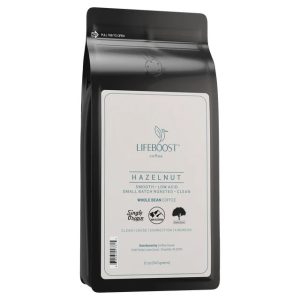 Lifeboost Hazelnut Whole Bean Coffee