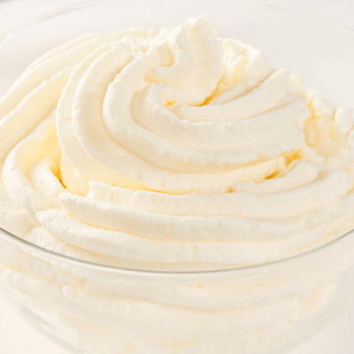 whipped cream