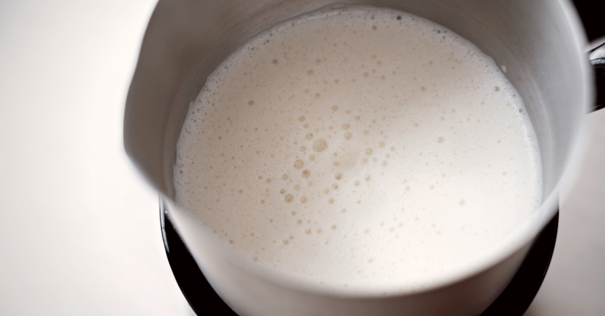 Electric milk frother