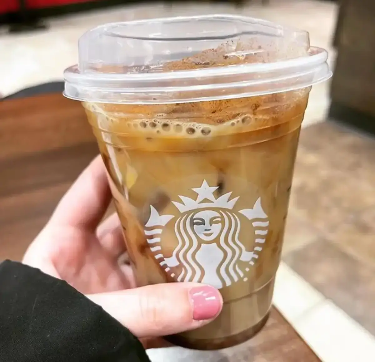 Starbucks vanilla latte