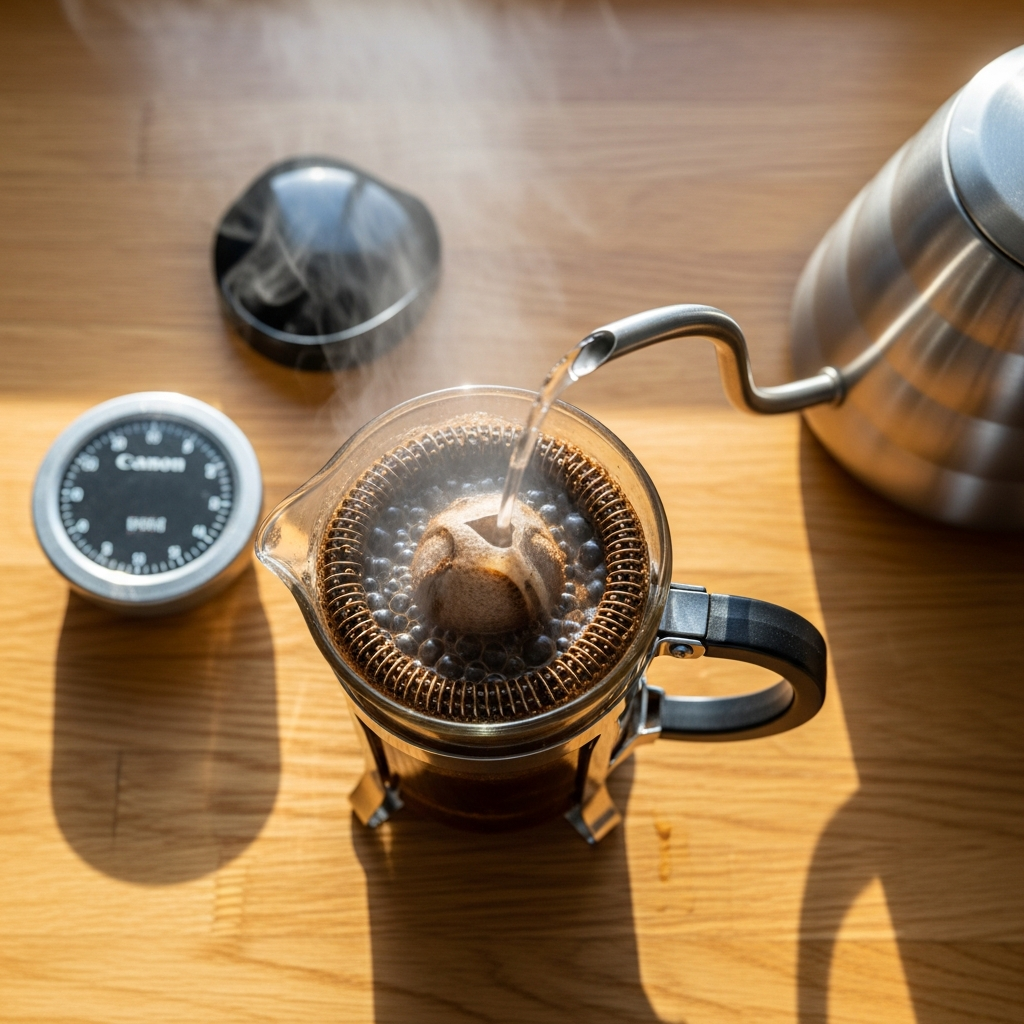 James Hoffmann French Press Method What He Actually Does